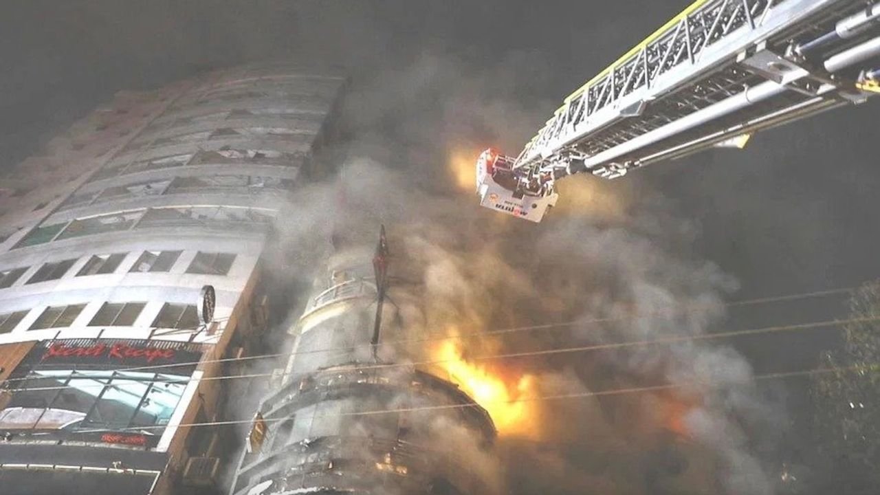 Fire at 7-storey commercial building in Dhaka kills at least 44 people