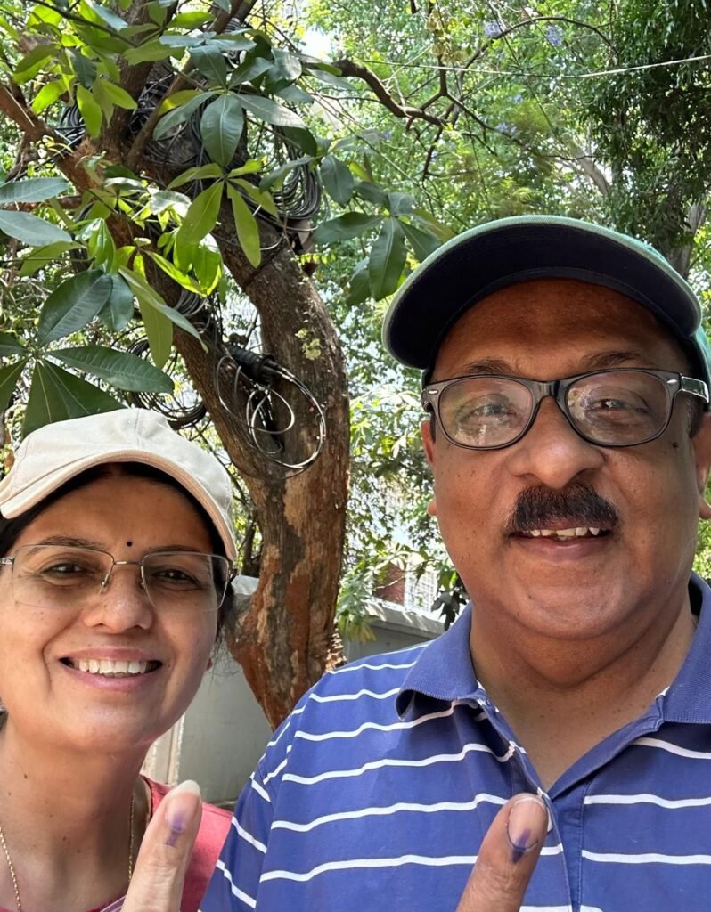 IAS Vandita Sharma and ISN Prasad