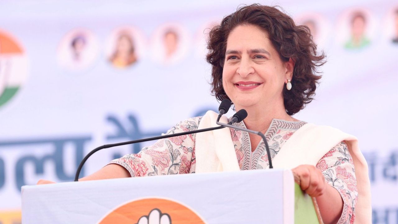 BJP raising Constitution amendment issue to snatch people’s rights: Priyanka Gandhi