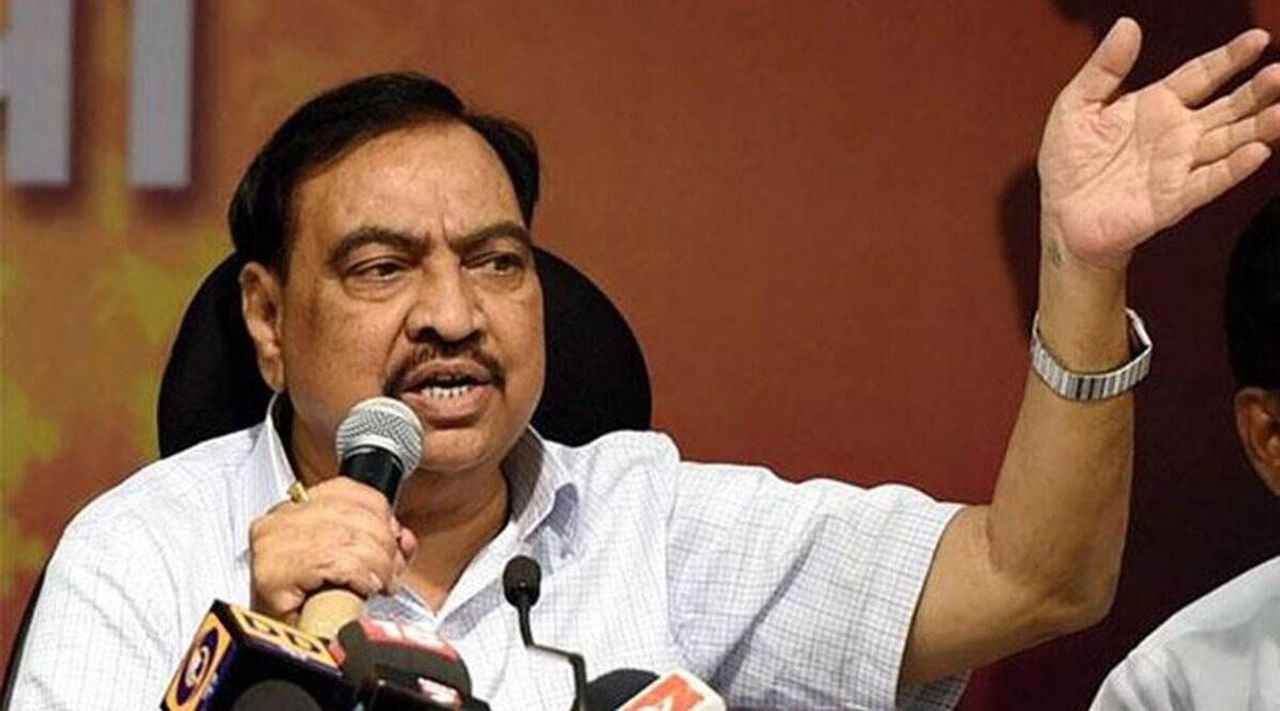 Ex-Maharashtra minister Eknath Khadse receives threat call, probe underway