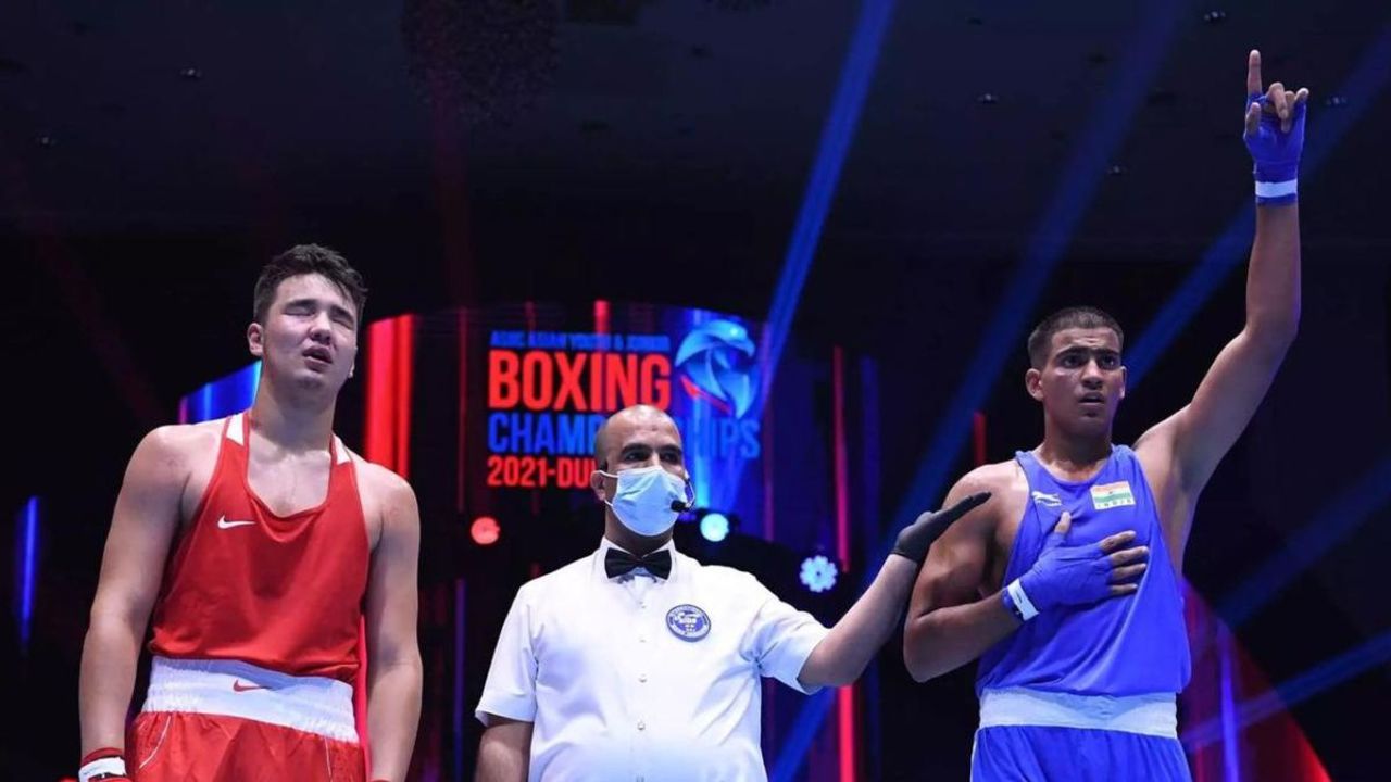 Abhimanyu Loura beats Nikolov to advance in boxing’s Olympic qualifiers