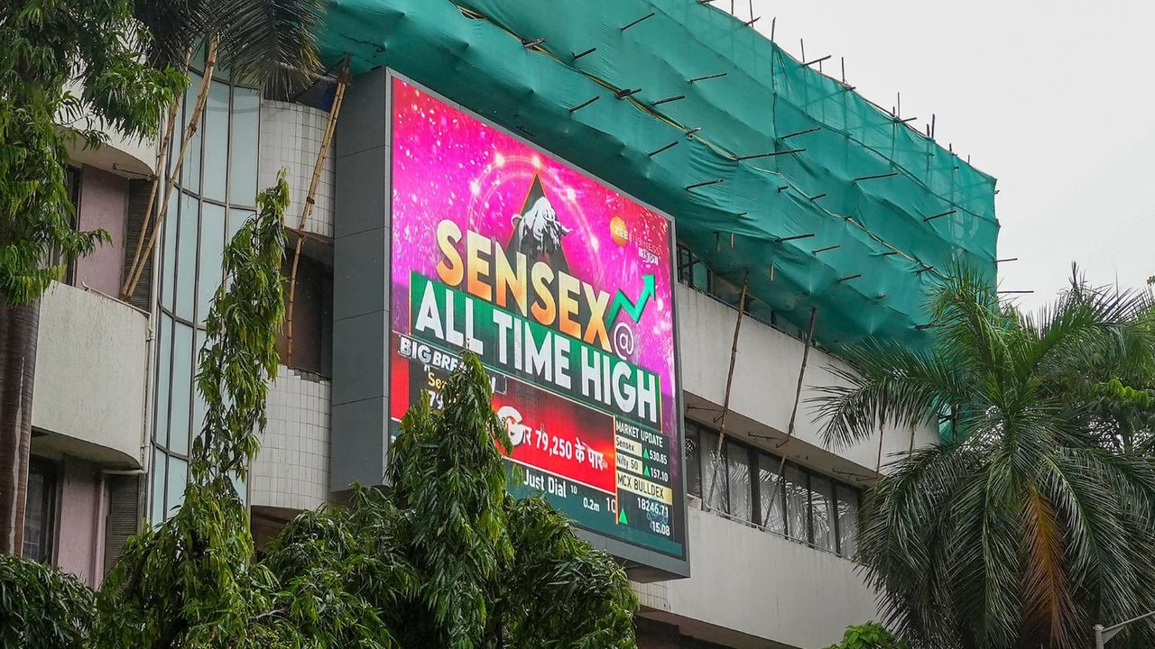 Sensex breaches 81,000 mark, Nifty scales 24,800 peak on gains in IT, FMCG shares