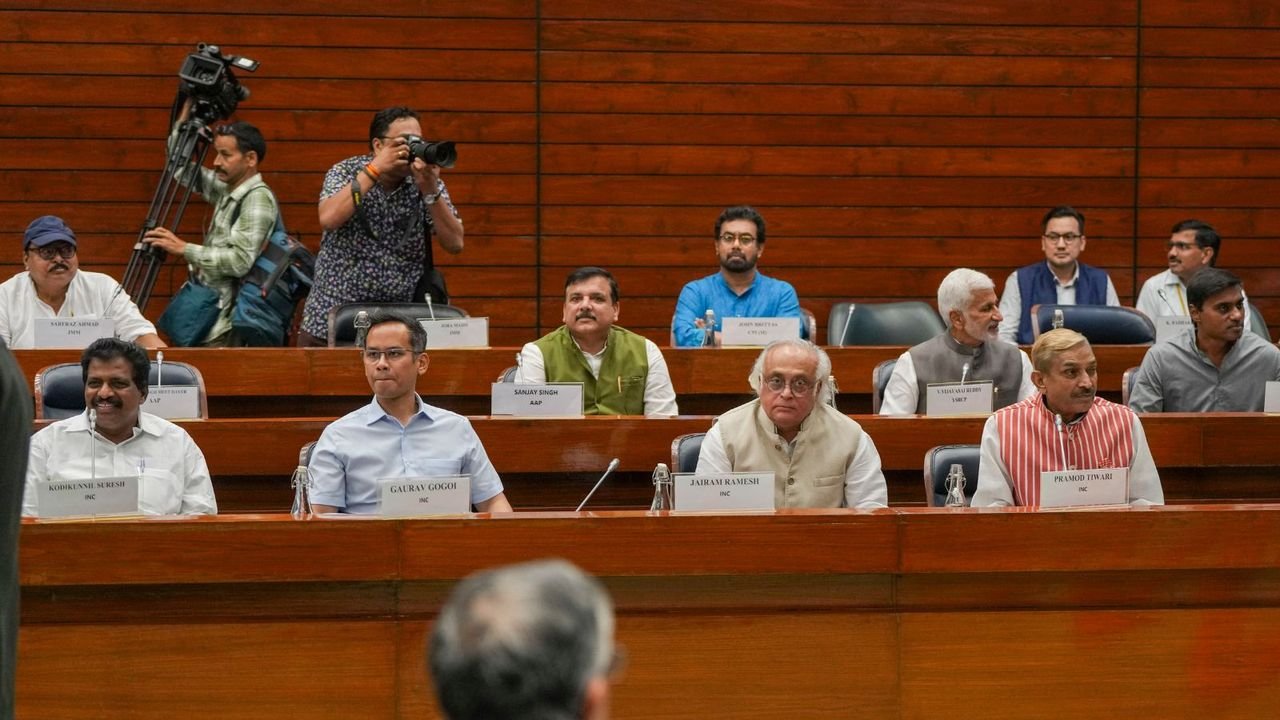All-party meet: Cong demands discussion on NEET, UP eateries row, Manipur