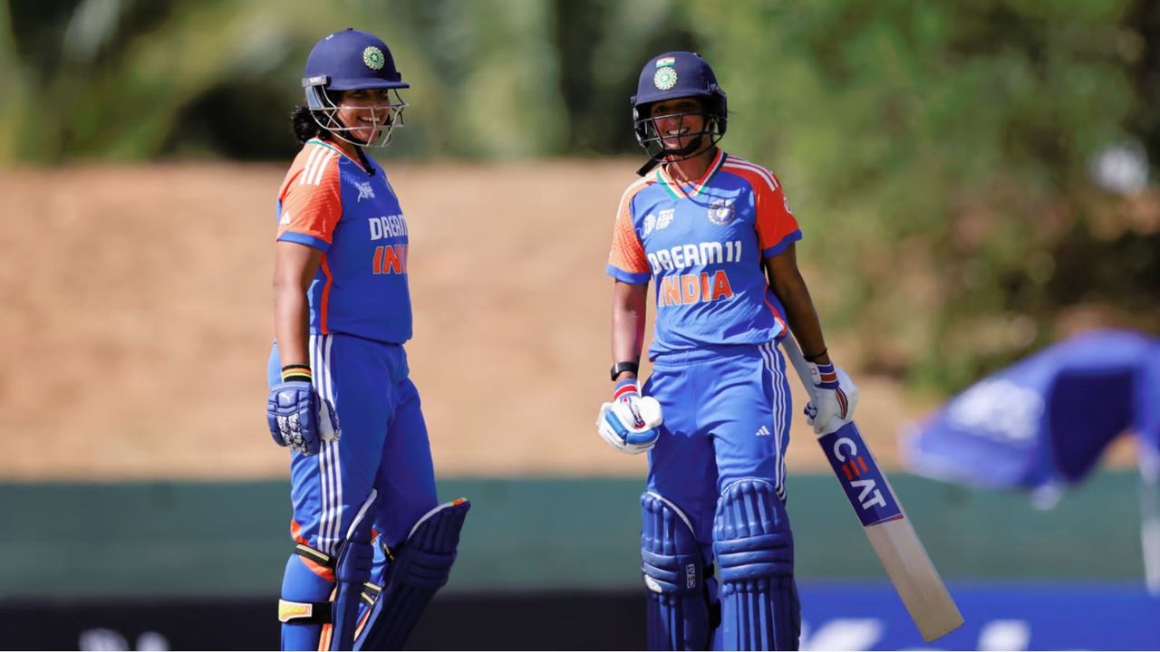 Women's Asia Cup: Fifties from Kaur and Ghosh take India to 201-5 against UAE