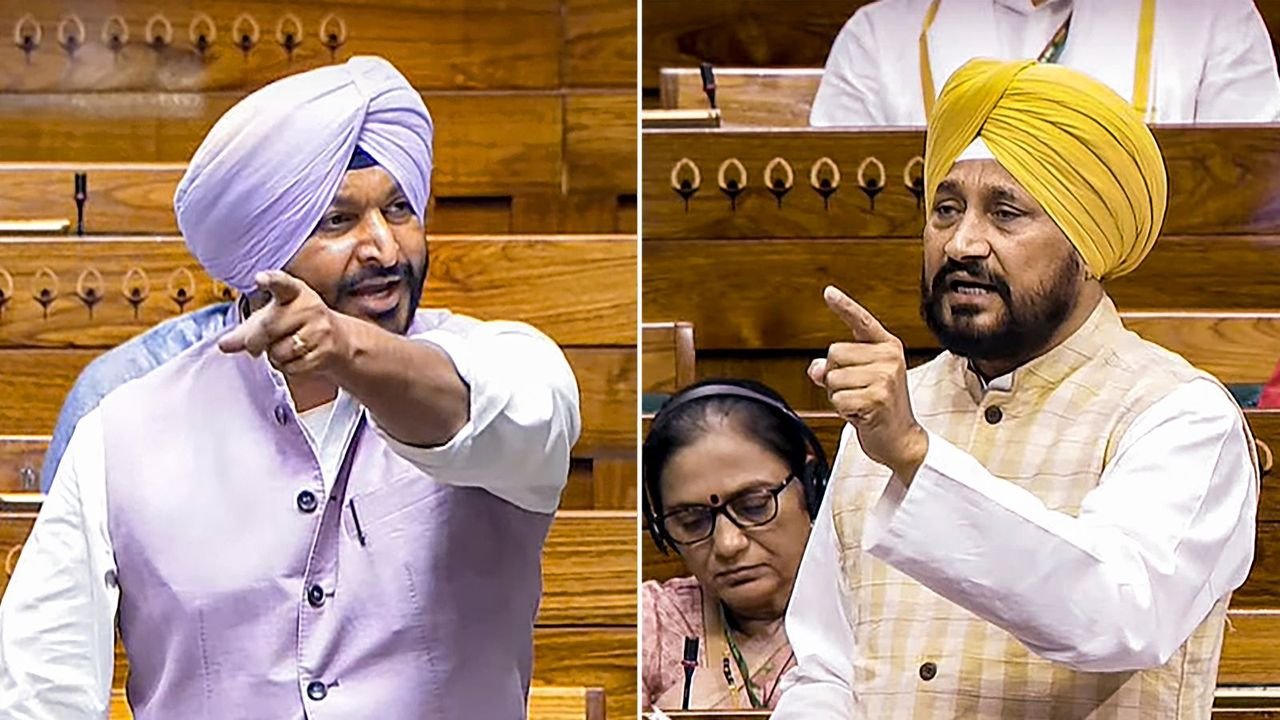 Channi vs Bittu in Lok Sabha over Amritpal Singh and Beant Singh