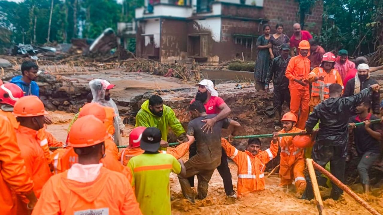 Wayanad landslides: Emergency services, armed forces pressed into rescue operations