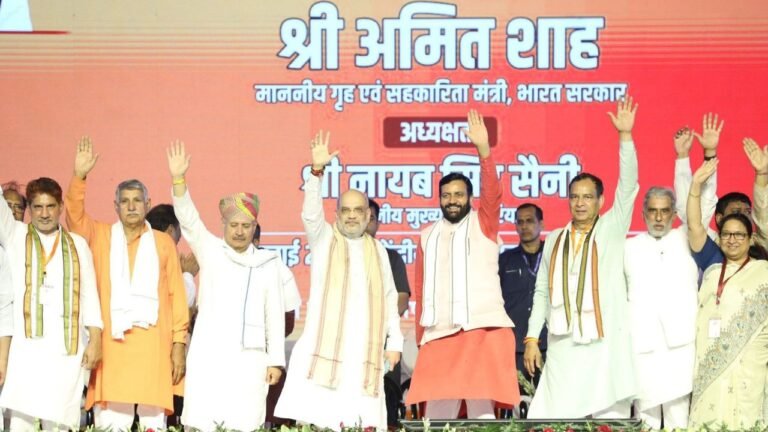 Cong gave OBC quota to Muslims in Karnataka, BJP won’t allow it in Haryana: Amit Shah