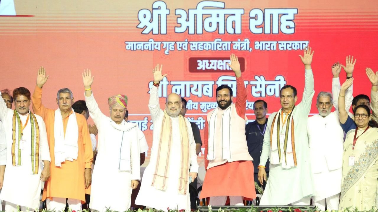 Cong gave OBC quota to Muslims in Karnataka, BJP won’t allow it in Haryana: Amit Shah
