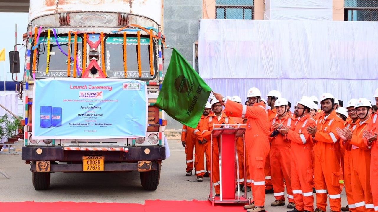 IndianOil launches high-speed car racing fuel STORM-X