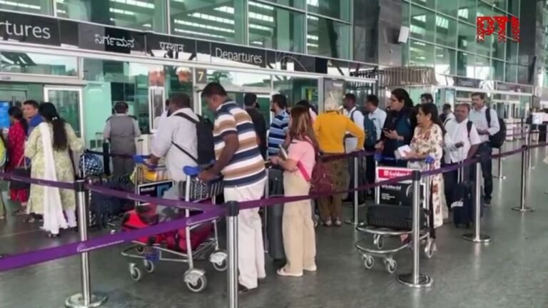 Manual check-in initiated at Bengaluru airport as systems fail due to global IT outage