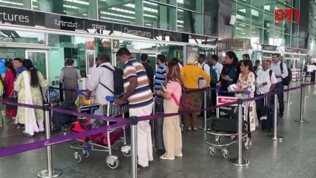Manual check-in initiated at Bengaluru airport as systems fail due to global IT outage