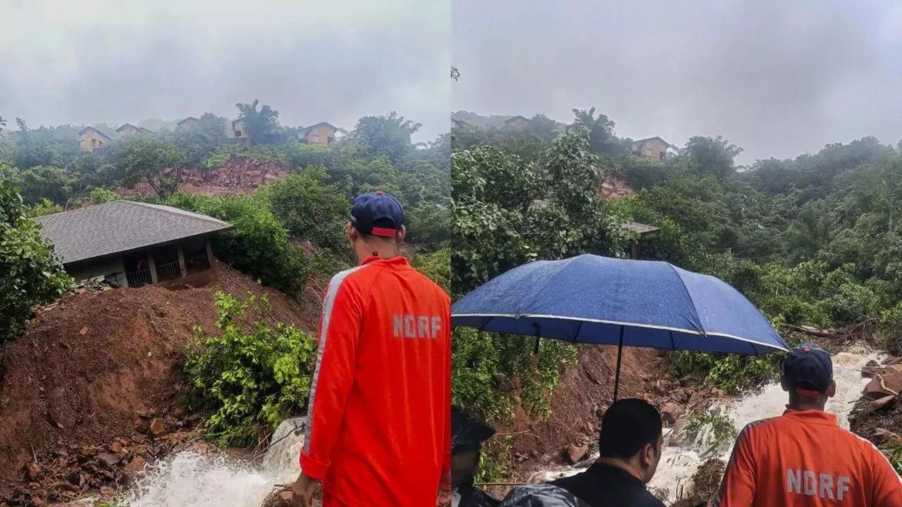 2 feared trapped as landslide hits bungalows in Lavasa city; one killed in rain-related incident