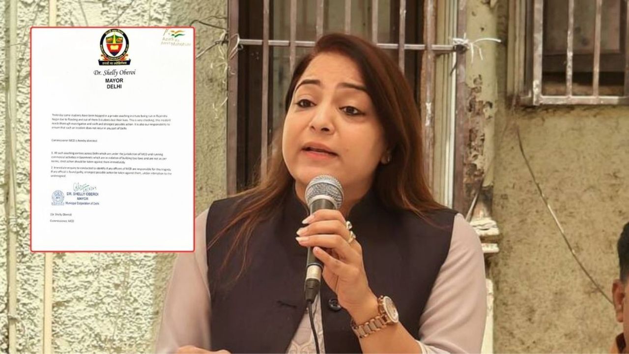 Delhi mayor calls for action against coaching centres being run from basements