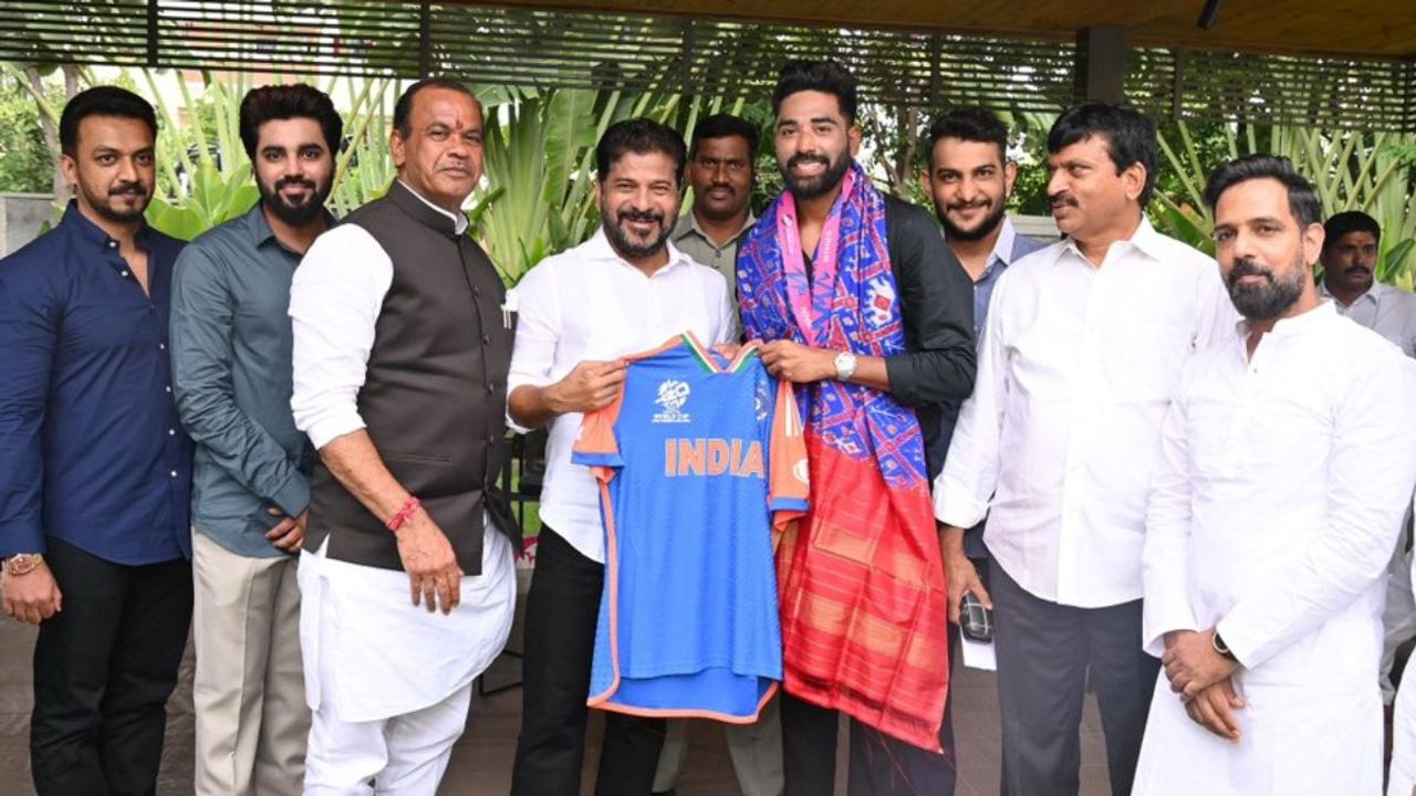 Telangana govt announces residential plot, govt job to cricketer Mohammed Siraj