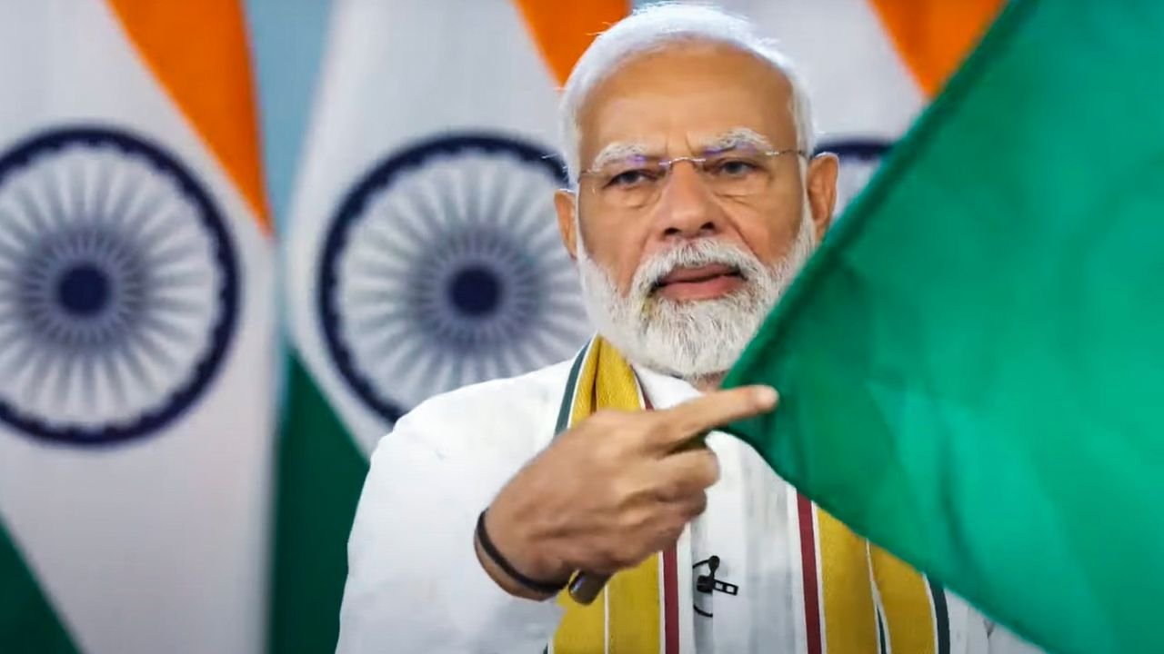 PM Modi flags off 3 new Vande Bharat trains, boosts southern rail links