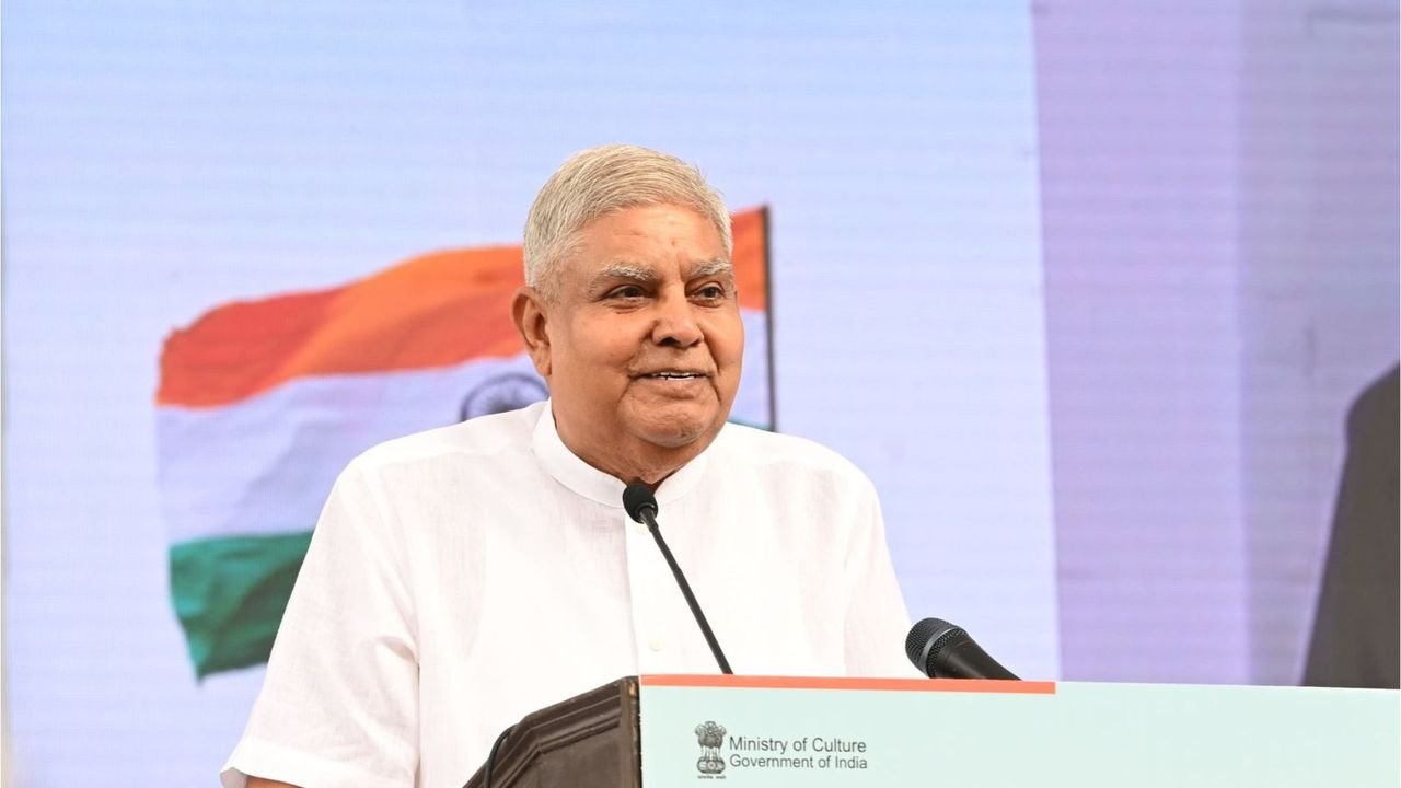 Some people unable to digest India’s fast pace of development, says VP Dhankhar