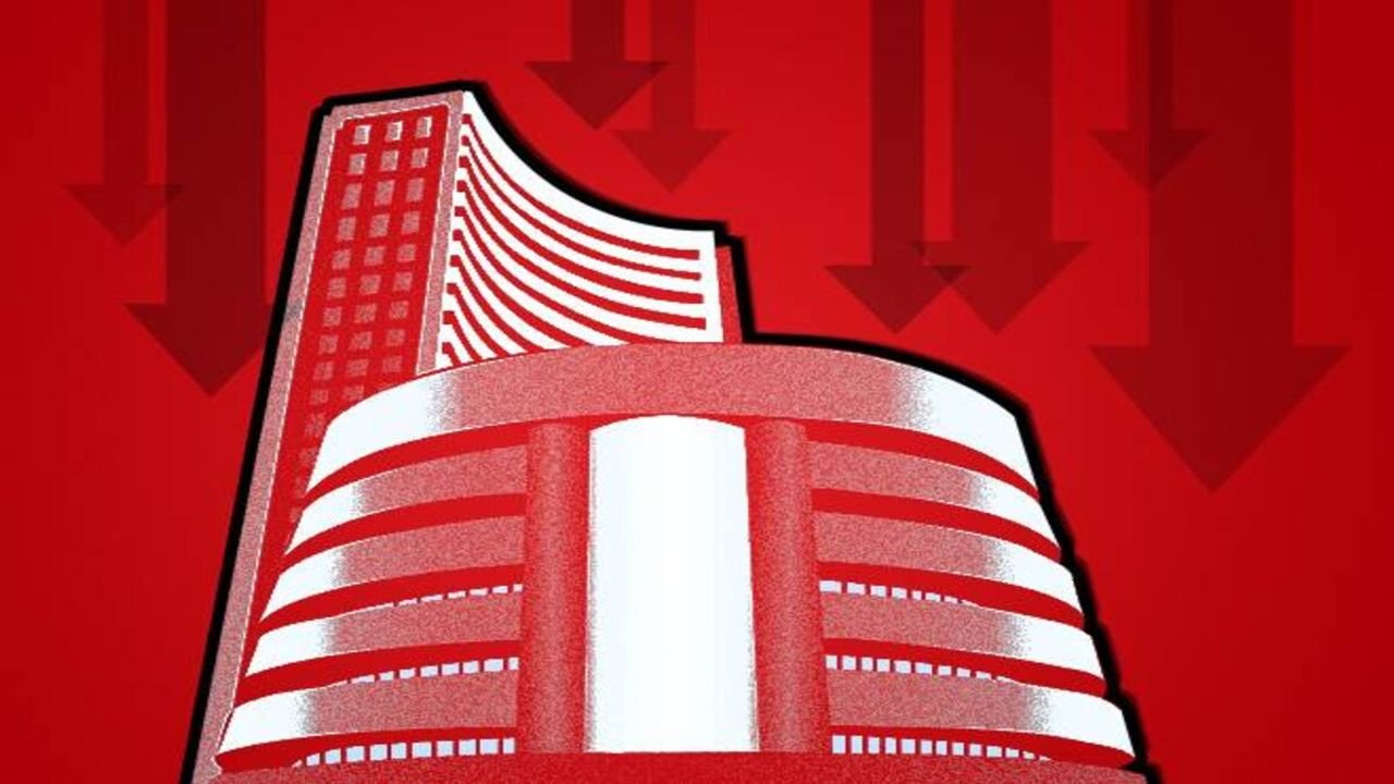Share market snap five-day rally; Sensex tumbles over 850 points