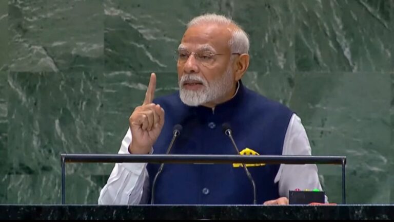PM Modi flags terrorism, new theatres of conflict at UN