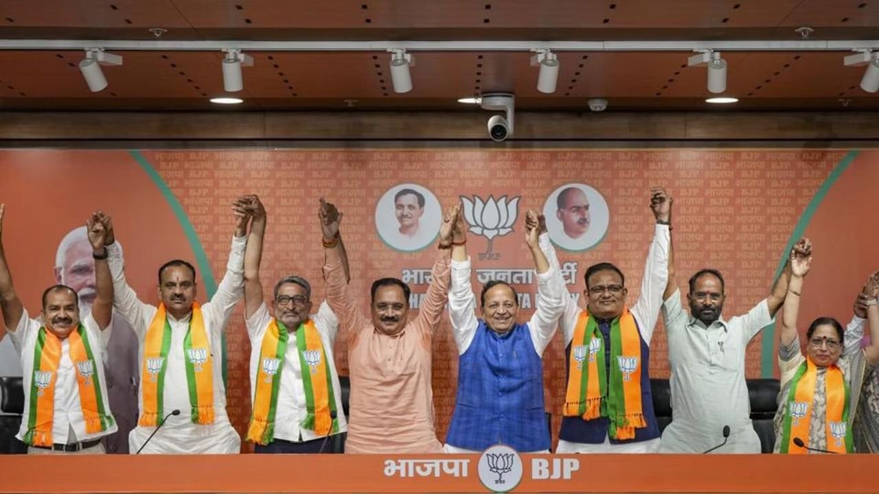 Chhatarpur MLA Kartar Tanwar disqualified for switching from AAP to BJP