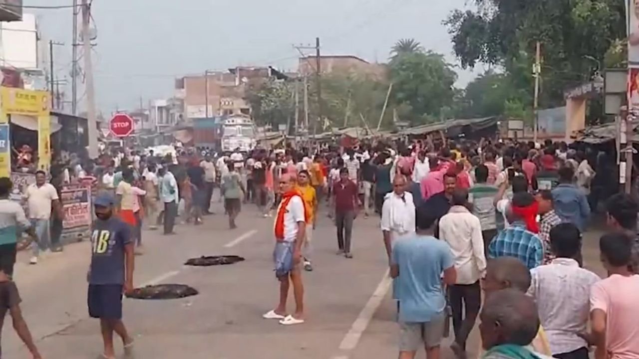 Protests in Bihar’s Bhagalpur after idols found vandalised in temple