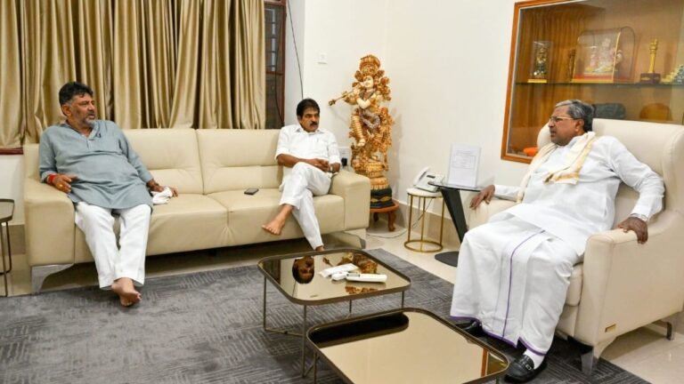 K C Venugopal meets Karnataka CM, Deputy CM amid MUDA scam row