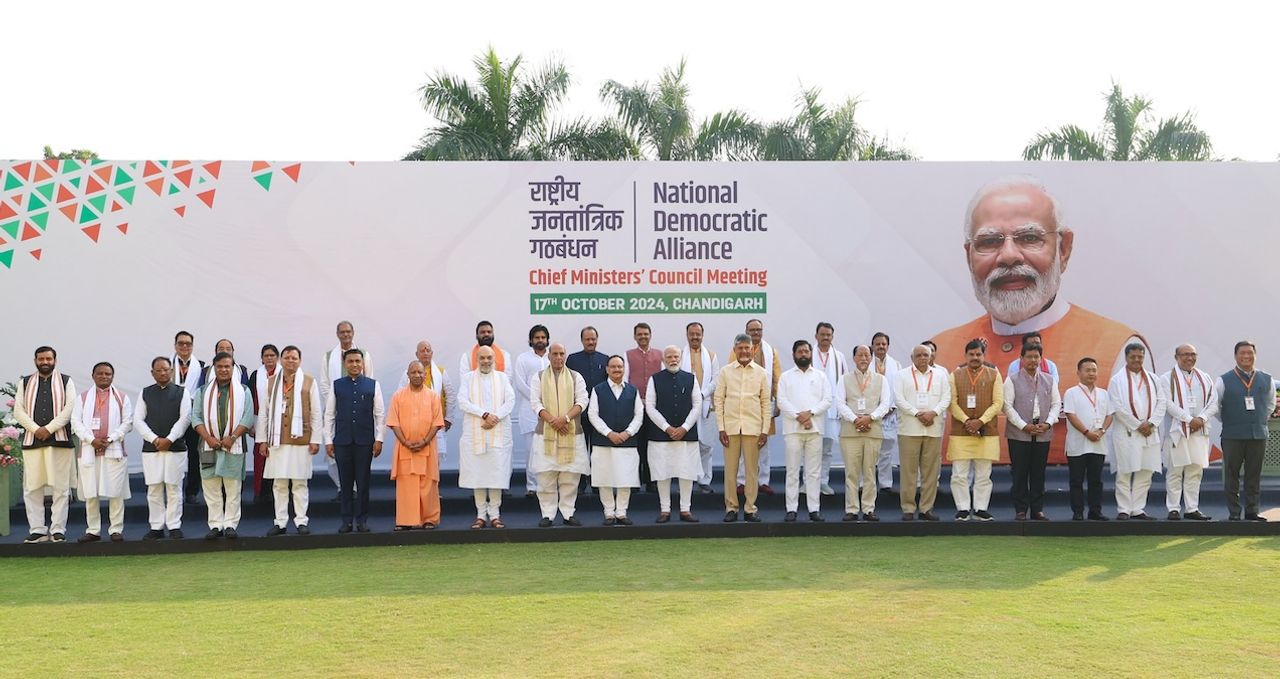 PM Modi proposes holding NDA leaders conclave twice every year