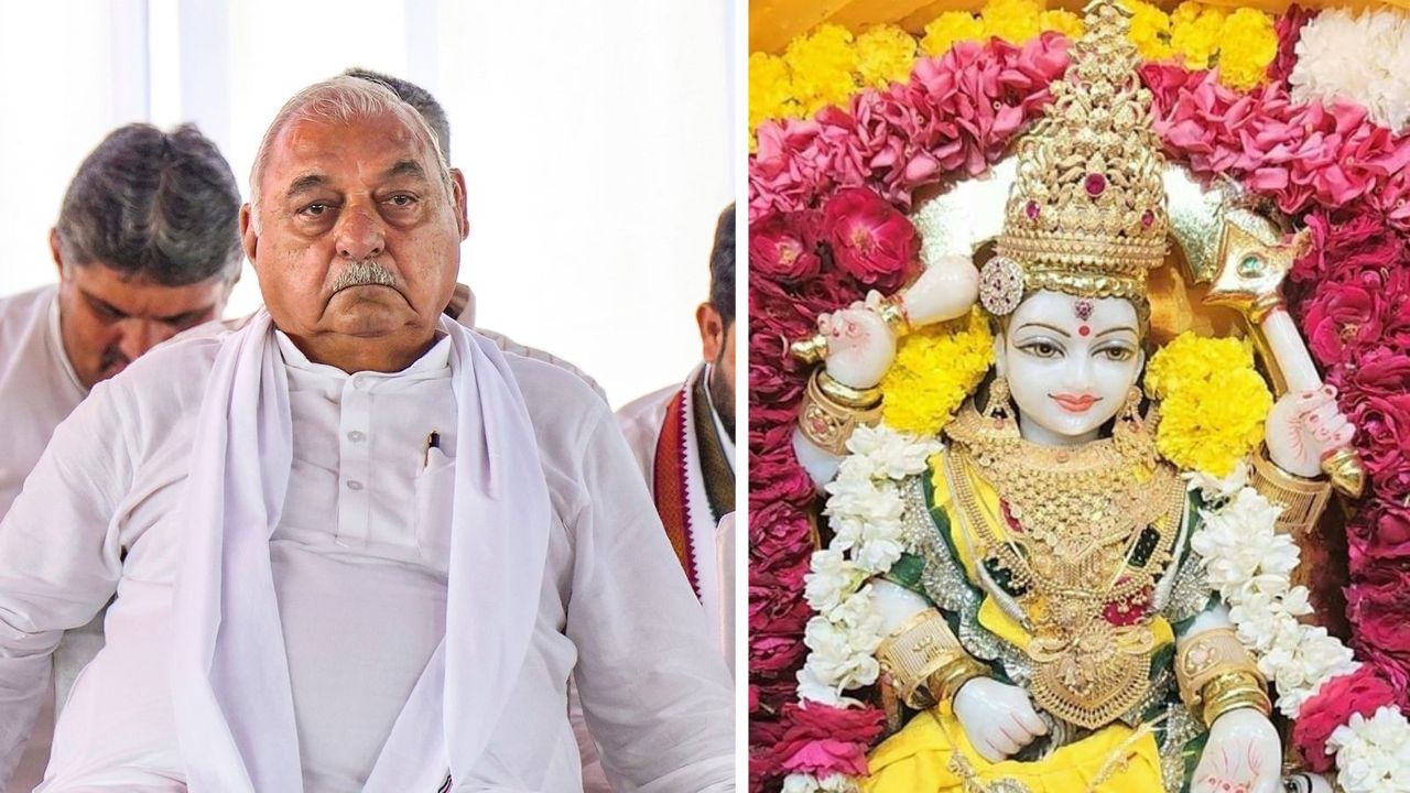 Hooda’s aide offers prayers at Baglamukhi temple in Himachal