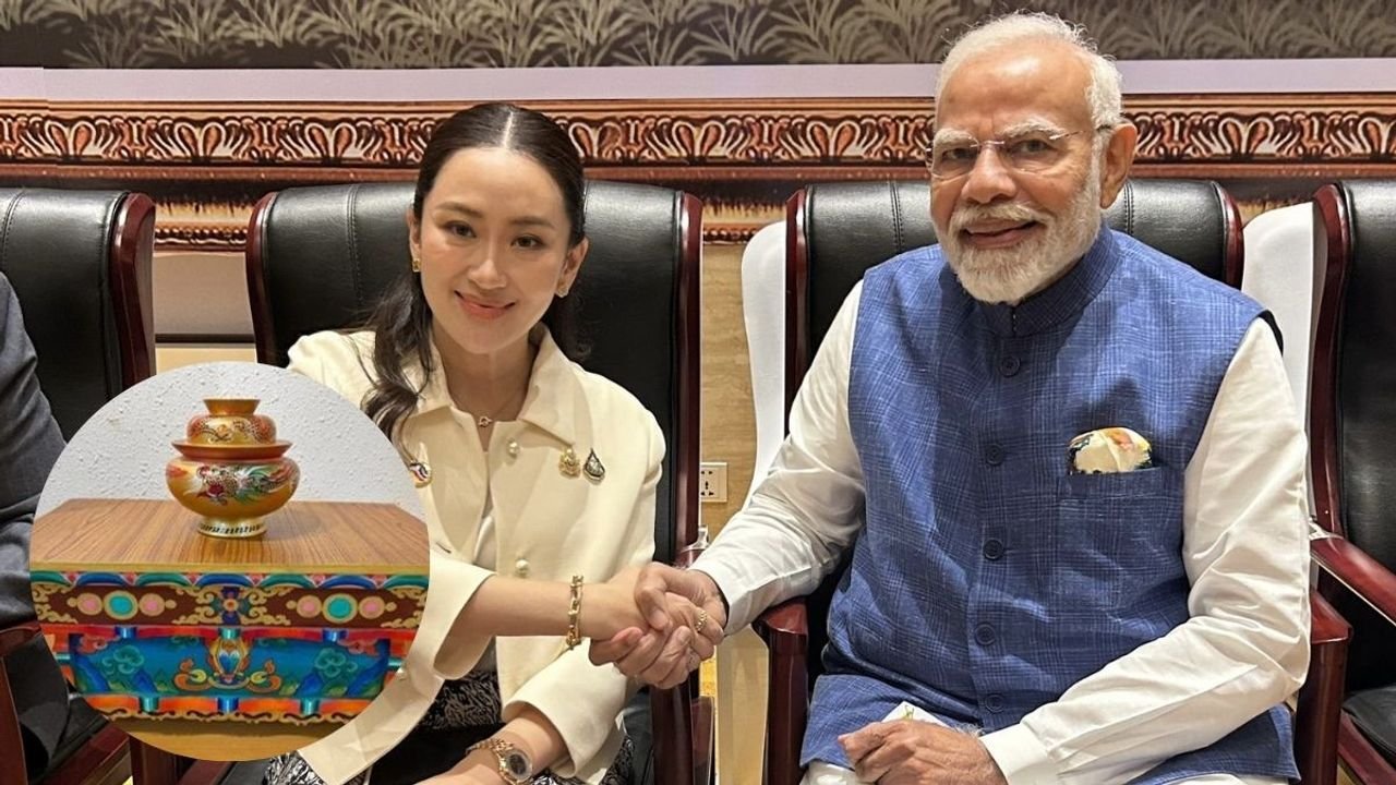 PM Modi gifts Indian handicrafts to leaders from Laos, Thailand, N Zealand and Japan