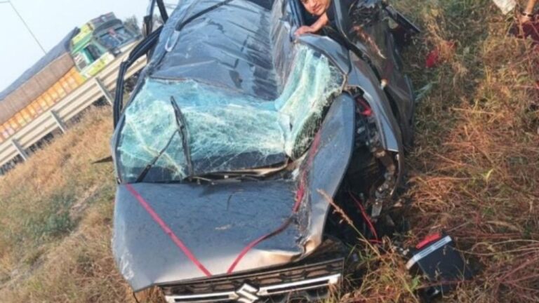 Couple killed in road accident on Delhi-Mumbai Expressway