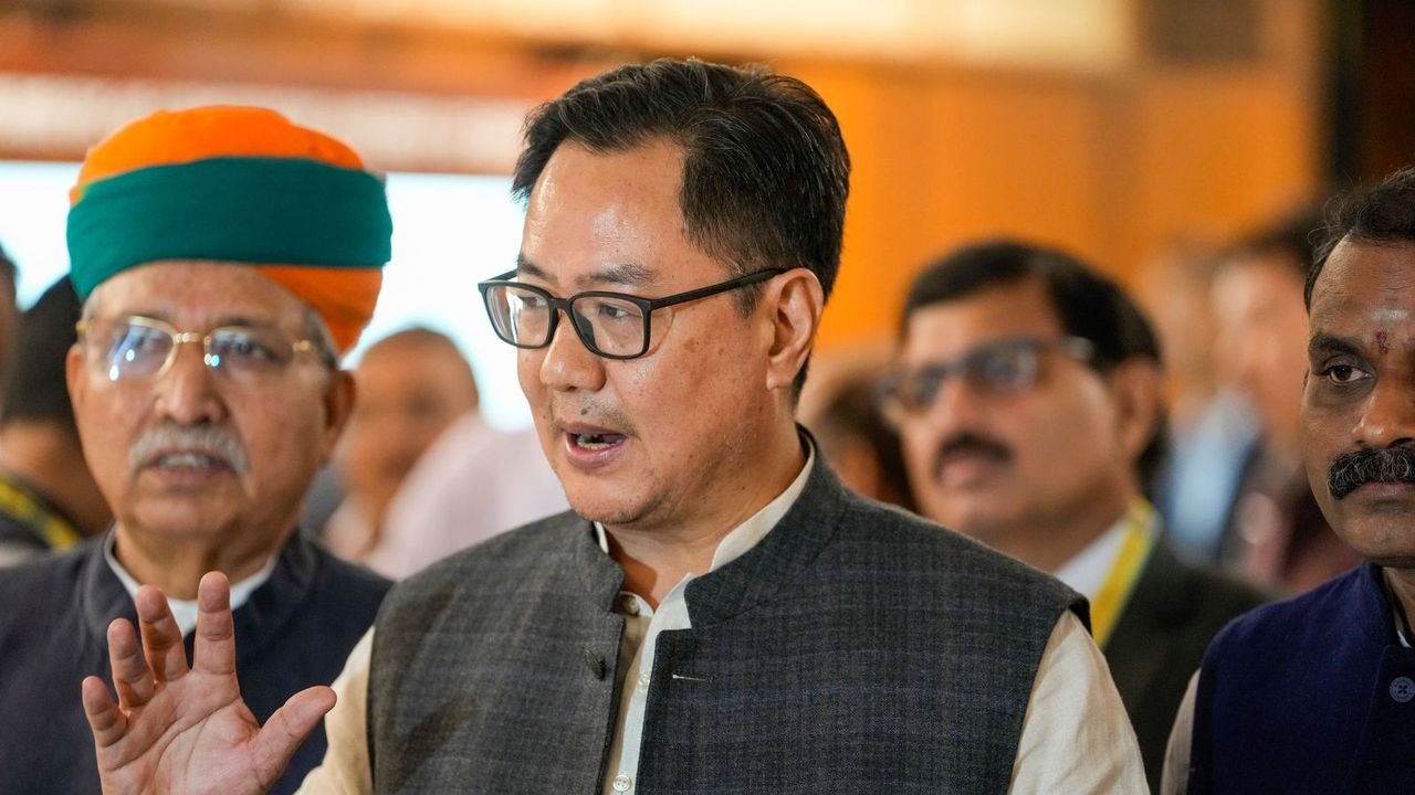 PM not speaking at Constitution Day event, oppn reacting without knowing arrangement: Rijiju