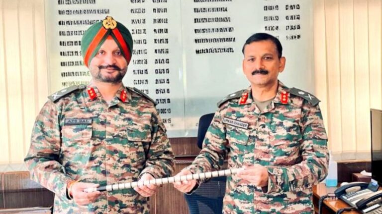 Maj Gen A P S Bal takes over as GOC of Delta force in J-K's Chenab valley
