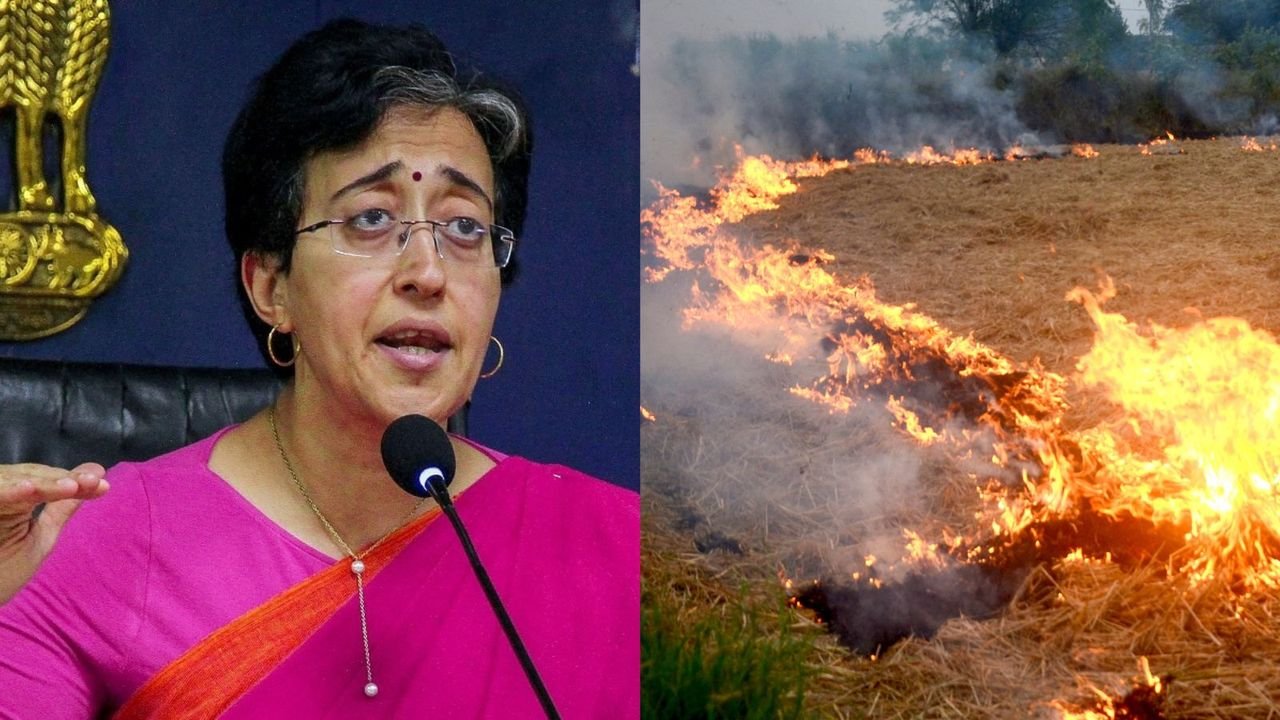 North India facing medical emergency due to stubble burning: Atishi
