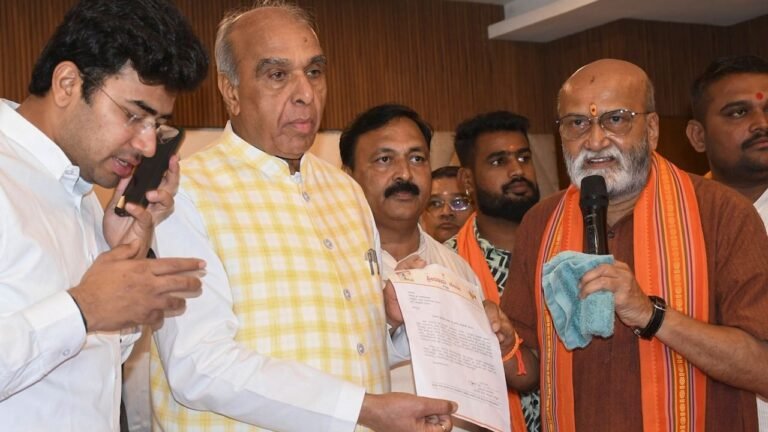 Waqf properties row: JPC Chairman receives over 500 petitions from aggrieved farmers in Karnataka