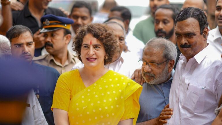 Wayanad bypoll results: Priyanka Gandhi Vadra in lead in early trends