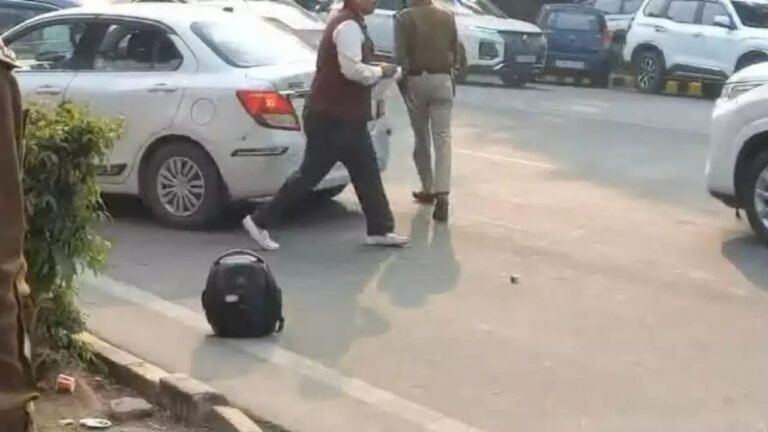 Suspicious bag sparks panic at Delhi BJP office, media person claims it after clearance