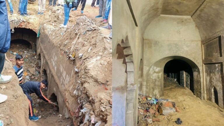 Another ancient well discovered at religious site in Sambhal’s Chandausi area