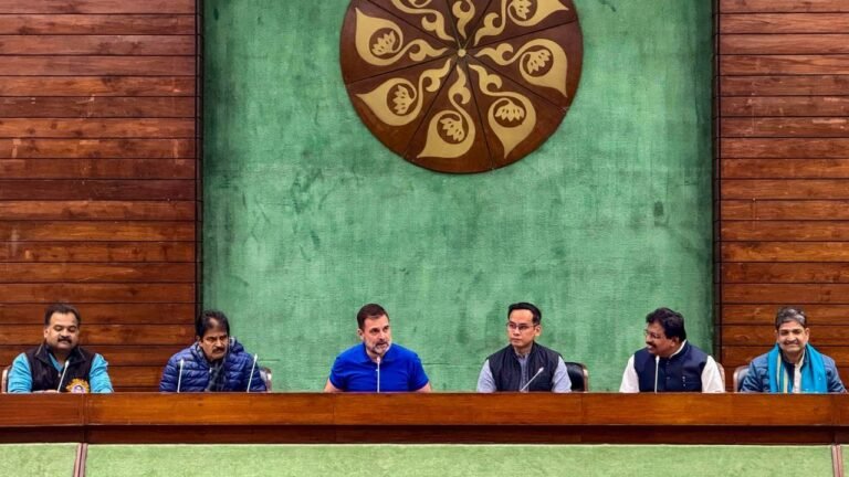Doubling down on ridicule: Cong slams BJP’s Soros jibe at INDIA bloc’s protest against Shah