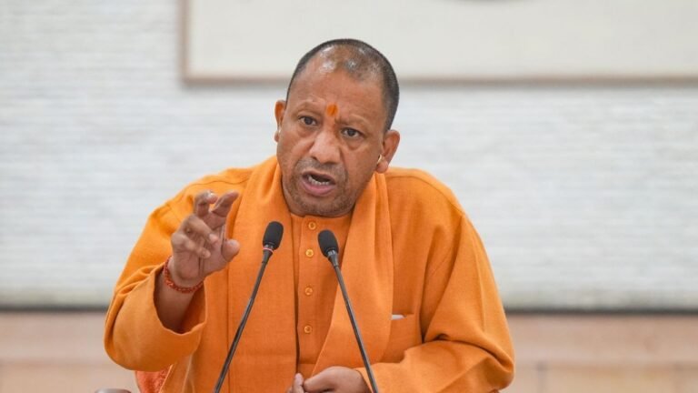 Yogi Adityanath targets Congress for ‘insulting’ Ambedkar since Nehru’s days