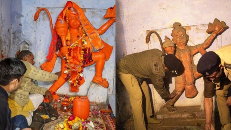 Days after its reopening, two damaged idols found inside Sambhal temple well
