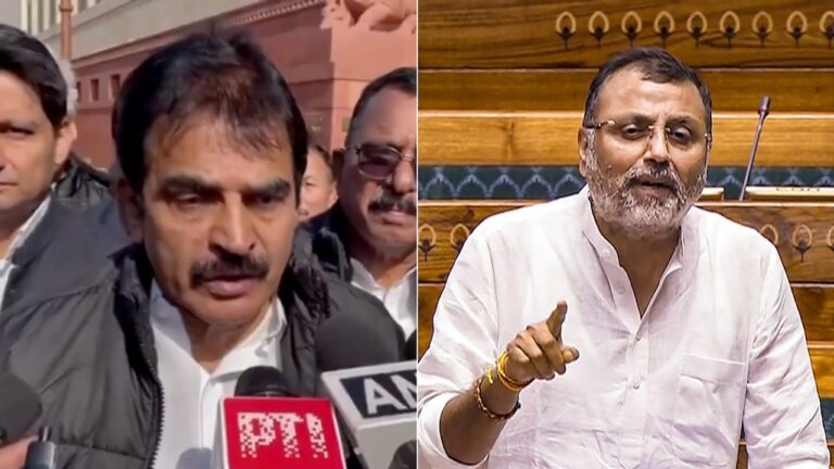 PAC head Venugopal working to harm Indian economy: Nishikant Dubey to LS Speaker