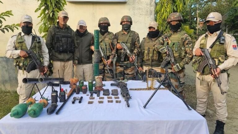 Arms, ammunition recovered in Manipur’s Imphal East, Kangpokpi