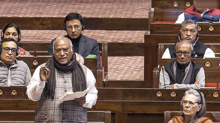 Kharge questions PM Modi’s silence on Manipur violence