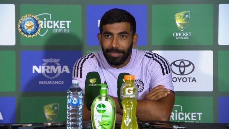 Indian team is in transition, it’s my job to help others, says Jasprit Bumrah