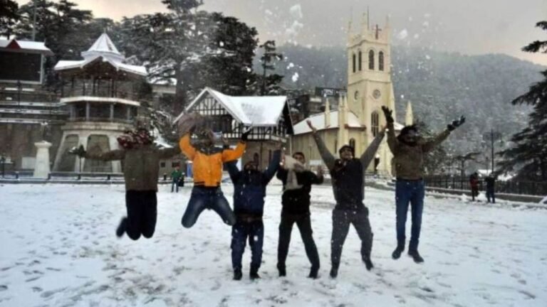 Shimla sees season’s second light snowfall; tourism, farming sectors cheer