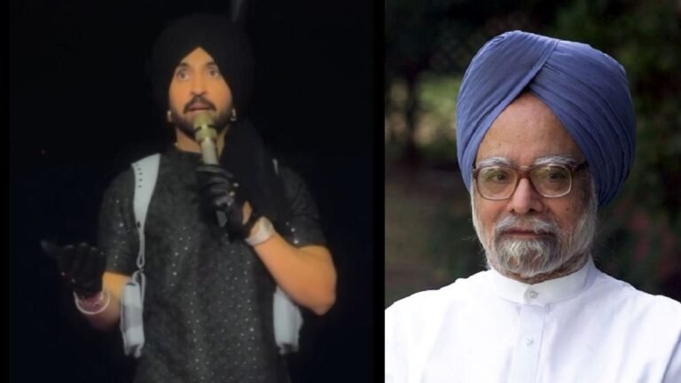 Diljit Dosanjh dedicates Guwahati concert to former prime minister Manmohan Singh