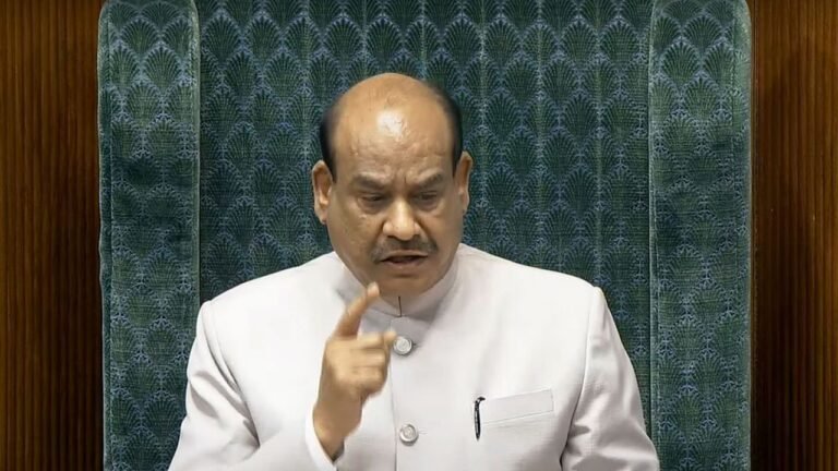 LS Speaker warns of action over protests in Parliament premises