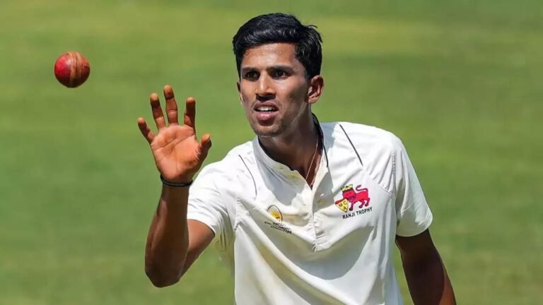 Tanush Kotian replaces recently retired Ashwin in India’s squad