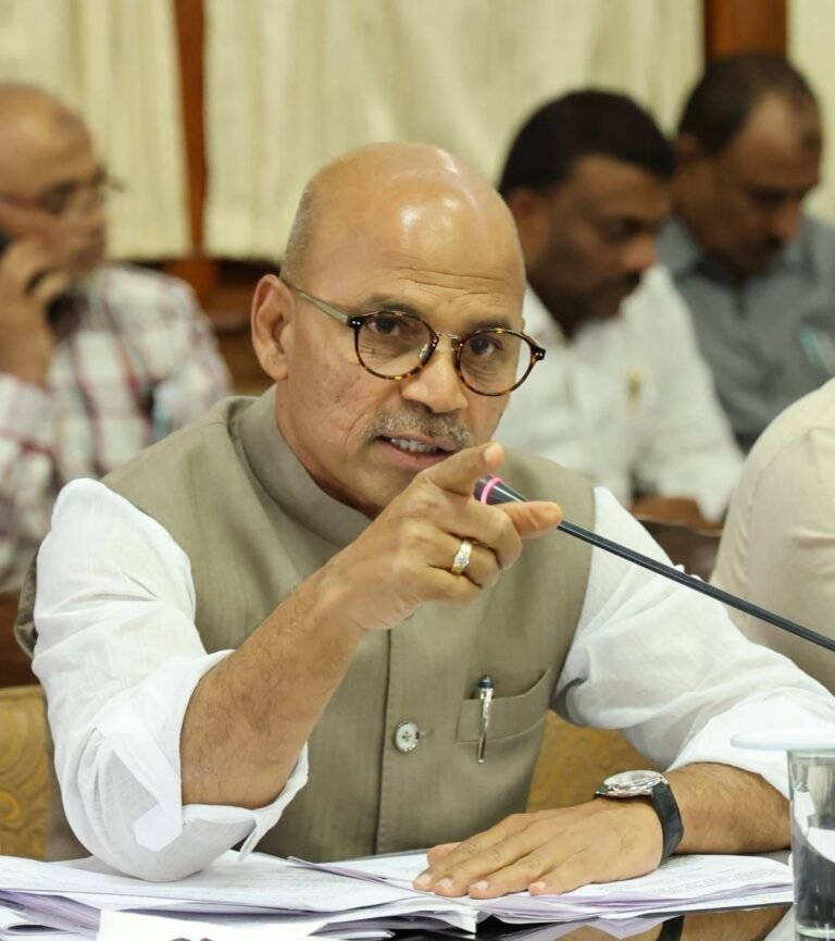 Dr. Sharan Prakash Patil, minister for medical education, skill development