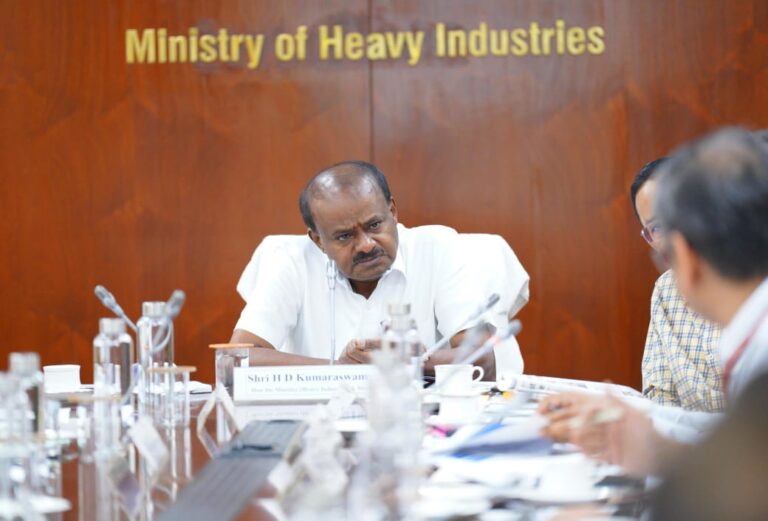 India Accelerates National EV Charging Grid under PM E-Drive Initiative HD Kumaraswamy