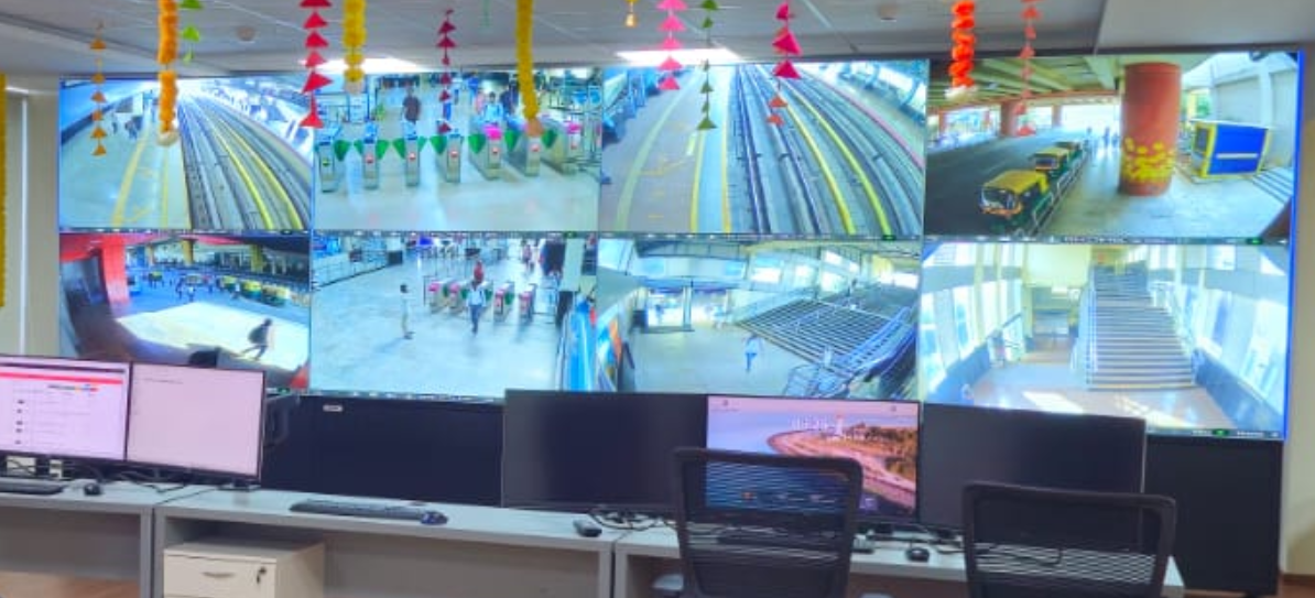 BMRCL Enhances Security Measures with Advanced CCTV Surveillance and AI Integration at Six Stations